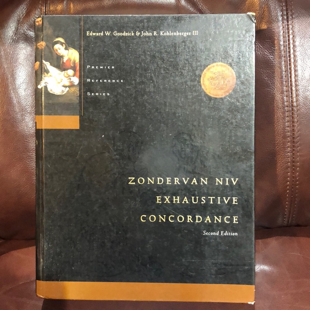 Edward Goodrick Zondervan NIVExhaustiveConcordance